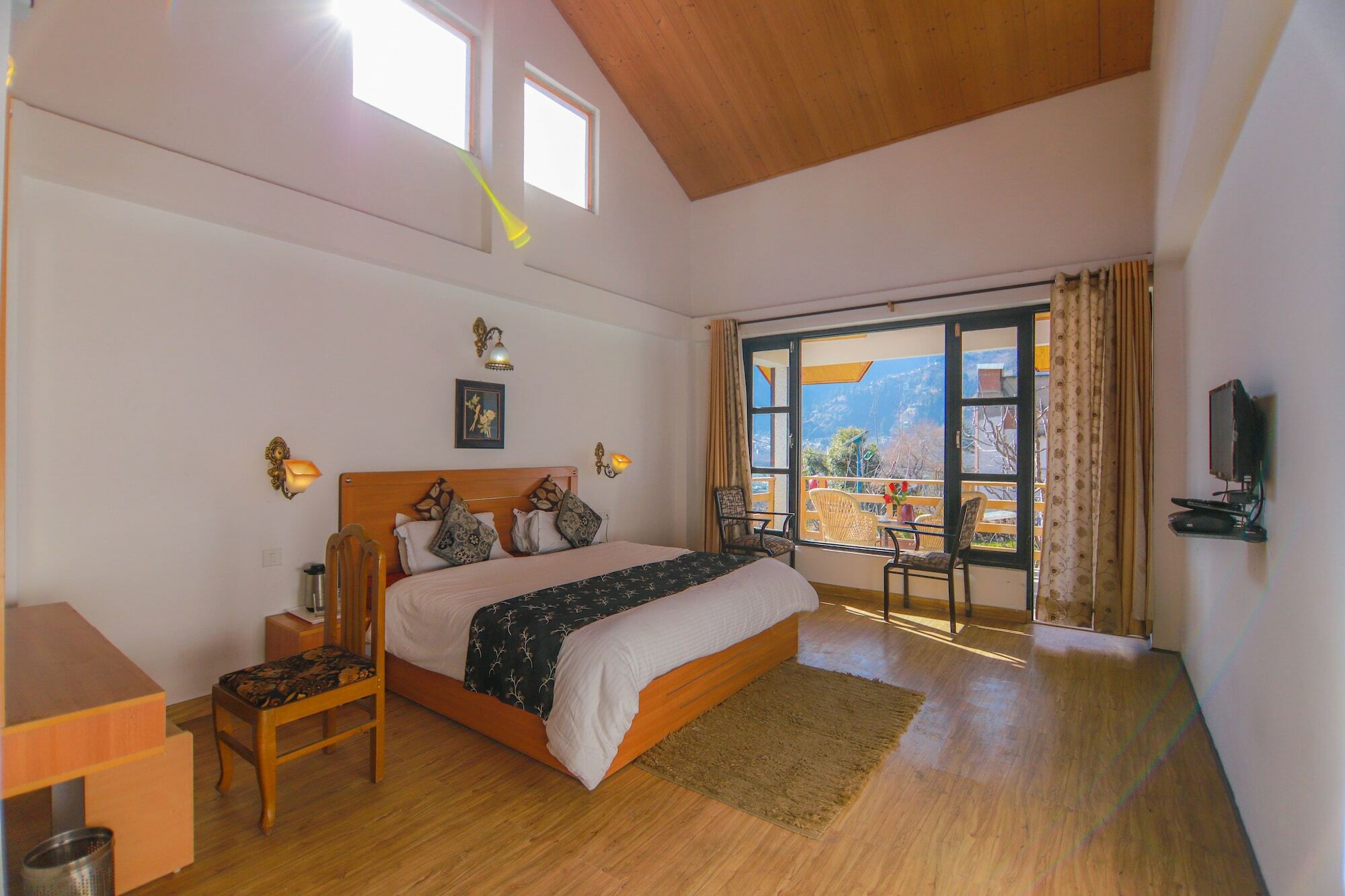 V Resorts Apple Croft Cottage Manāli Exterior foto